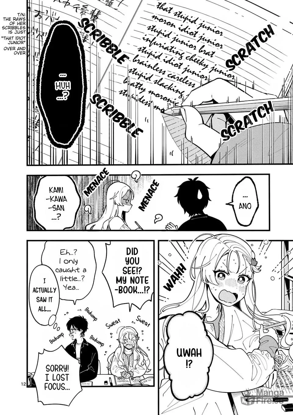 Ookami wa Tsuki ni Koi wo Suru Chapter 8 page 12 - 