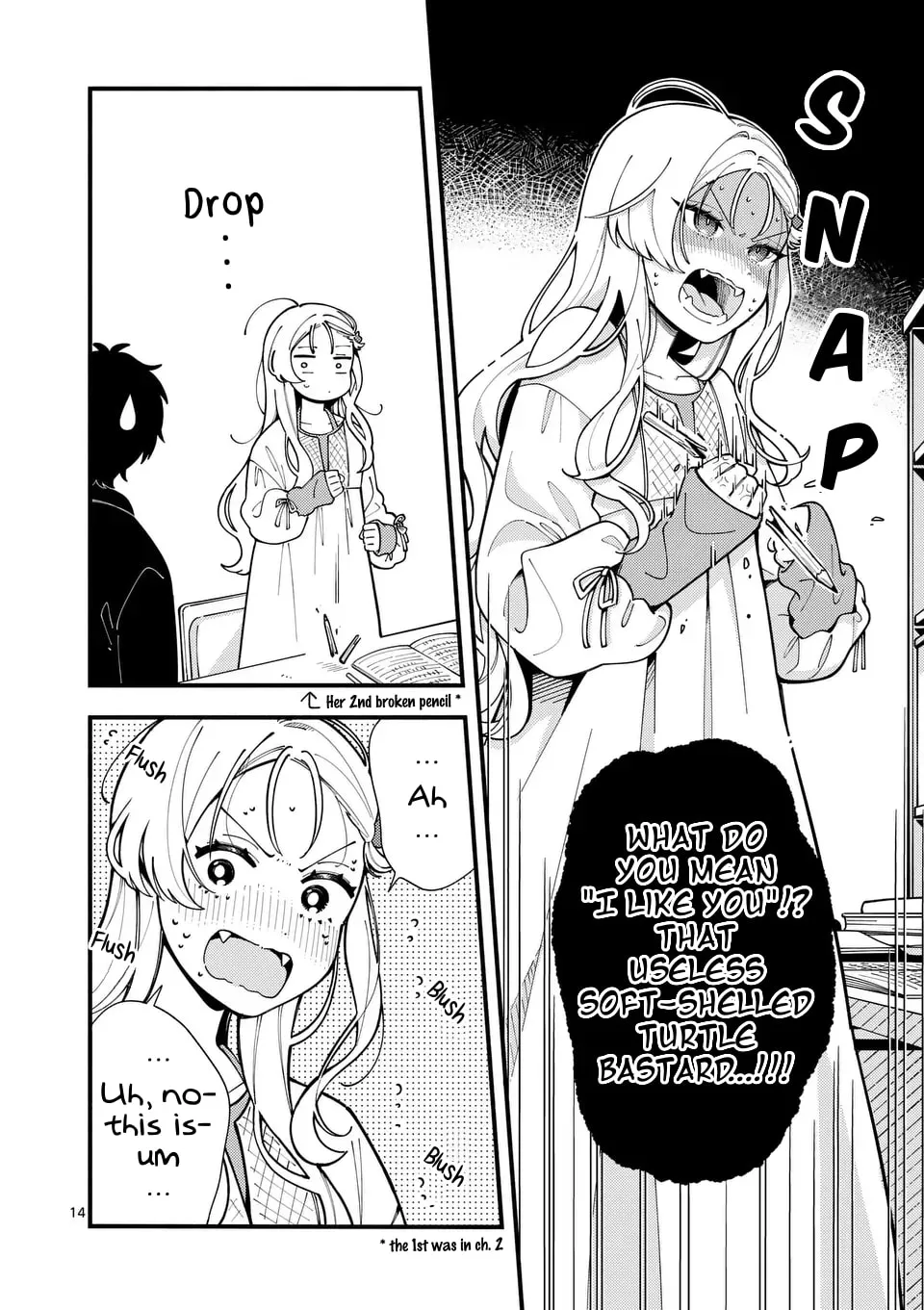 Ookami wa Tsuki ni Koi wo Suru Chapter 8 page 14 - 
