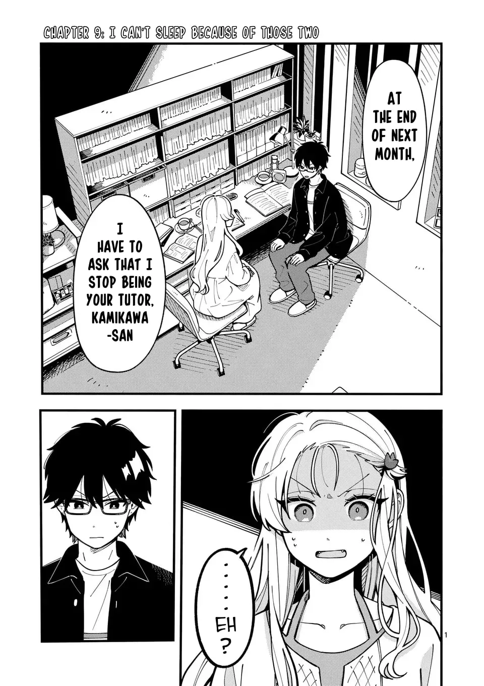 Ookami wa Tsuki ni Koi wo Suru Chapter 9 page 1 - 
