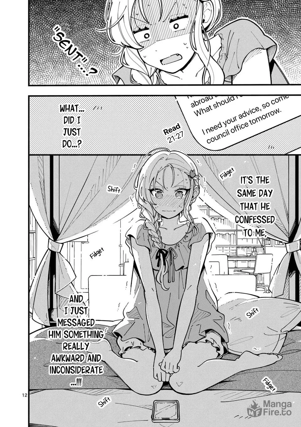 Ookami wa Tsuki ni Koi wo Suru Chapter 9 page 12 - 