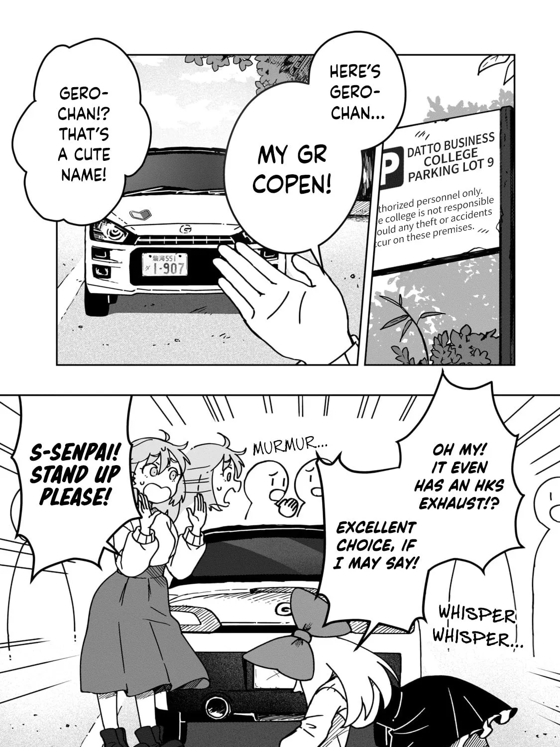 Read Open Car Girls chapter 7 image 4 on Lezhin