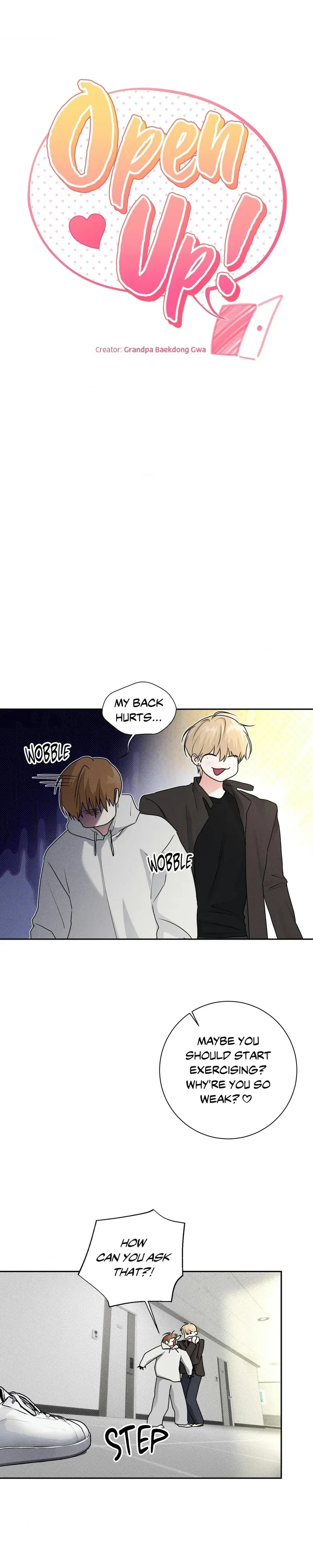 Read Open Up! chapter 13 image 4 on Lezhin