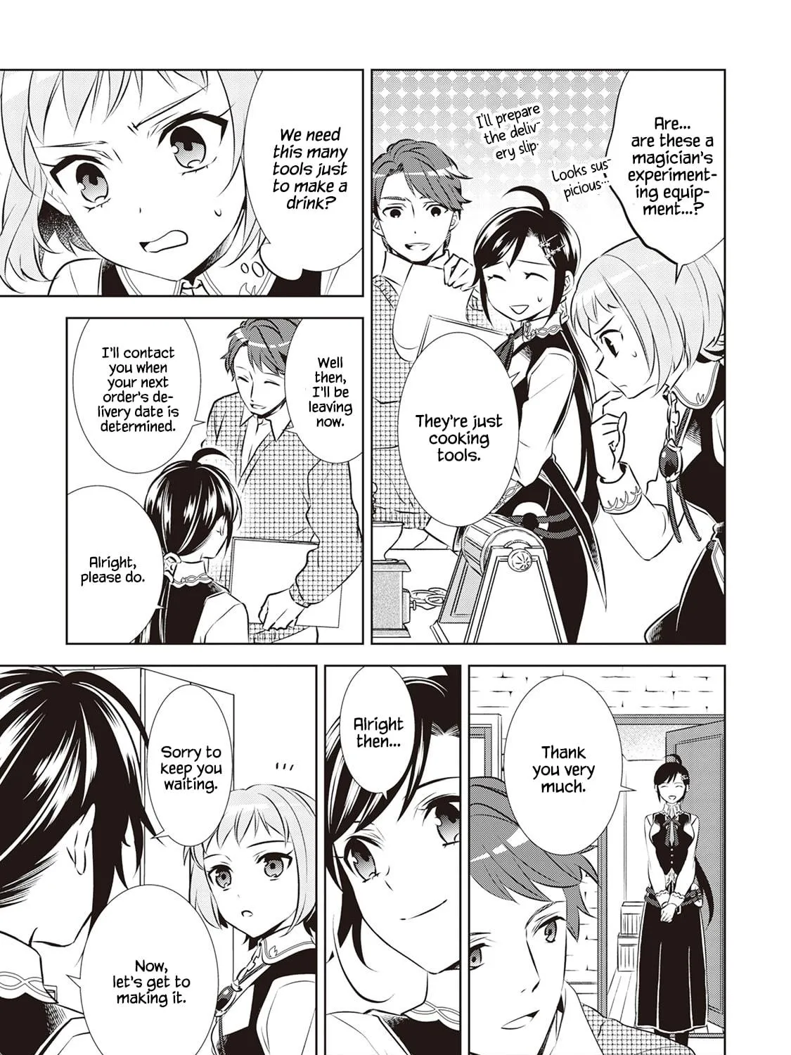 Read Opening a Café in Another World chapter 38 image 34 on Lezhin