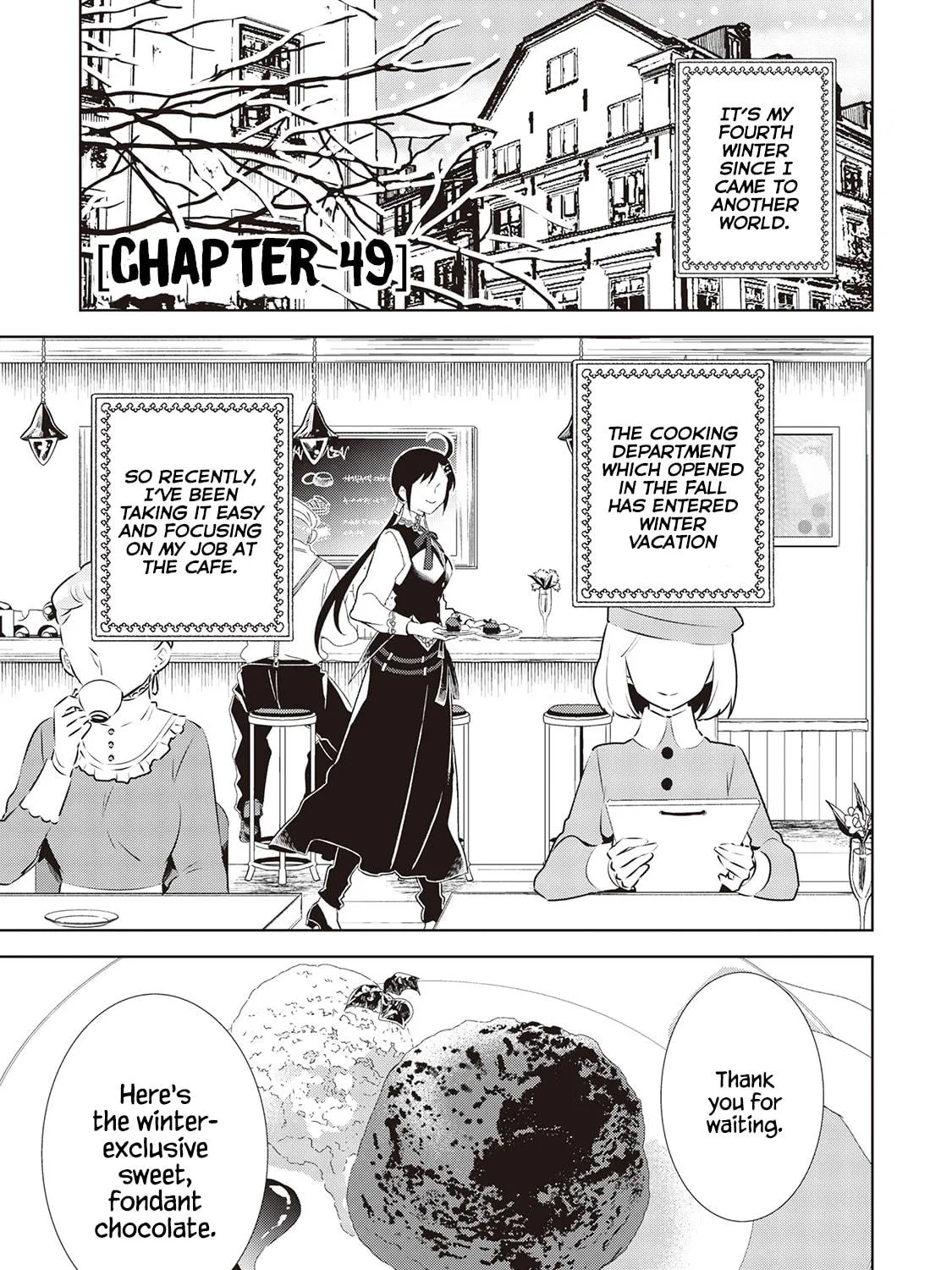 Read Opening a Café in Another World chapter 49 image 10 on Lezhin