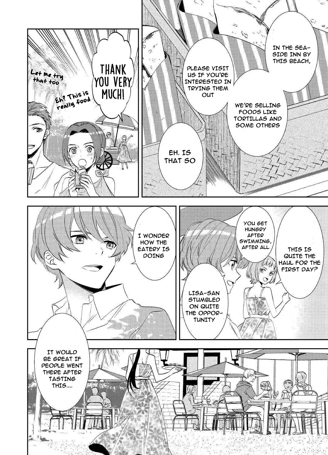 Read Opening a Café in Another World chapter 60 image 42 on Lezhin