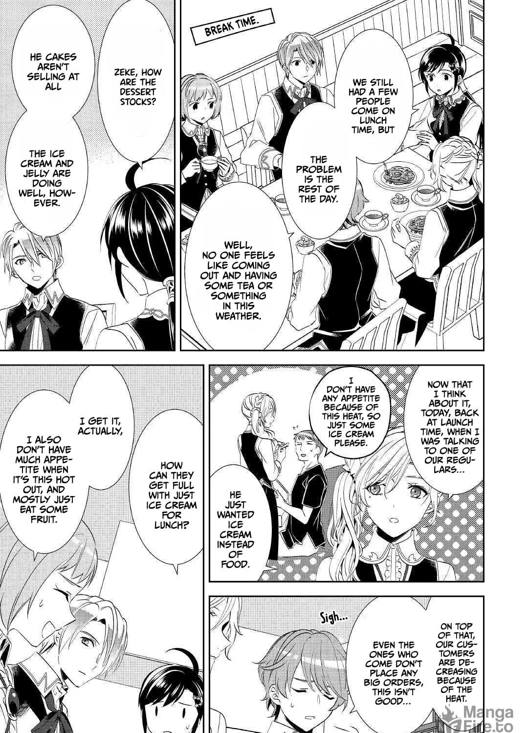 Read Opening a Café in Another World chapter 63 image 17 on Lezhin
