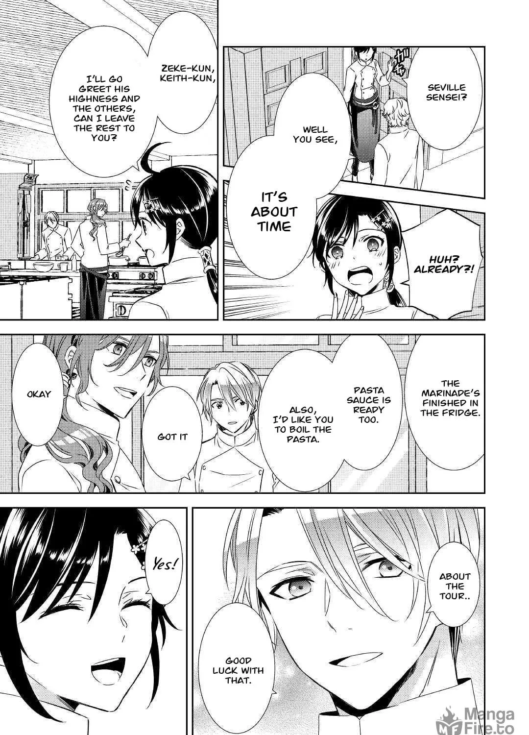 Read Opening a Café in Another World chapter 67 image 4 on Lezhin