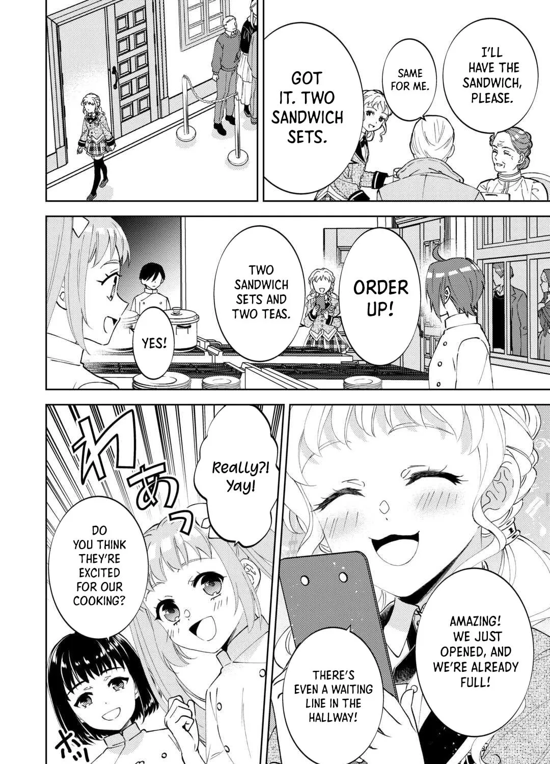 Read Opening a Café in Another World chapter 99 image 35 on Lezhin