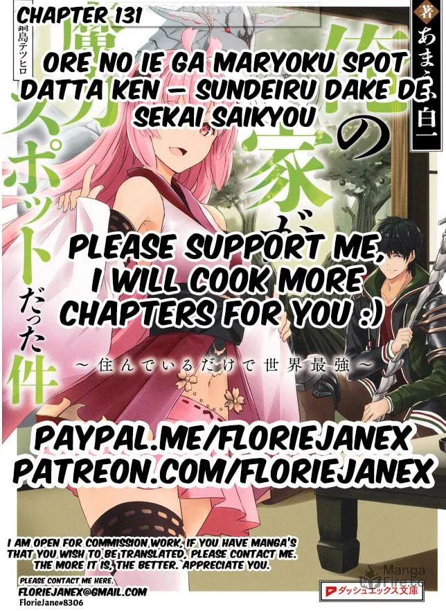 Ore no Ie ga Maryoku Spot datta Ken – Sundeiru dake de Sekai Saikyou Chapter 131 page 15 - 