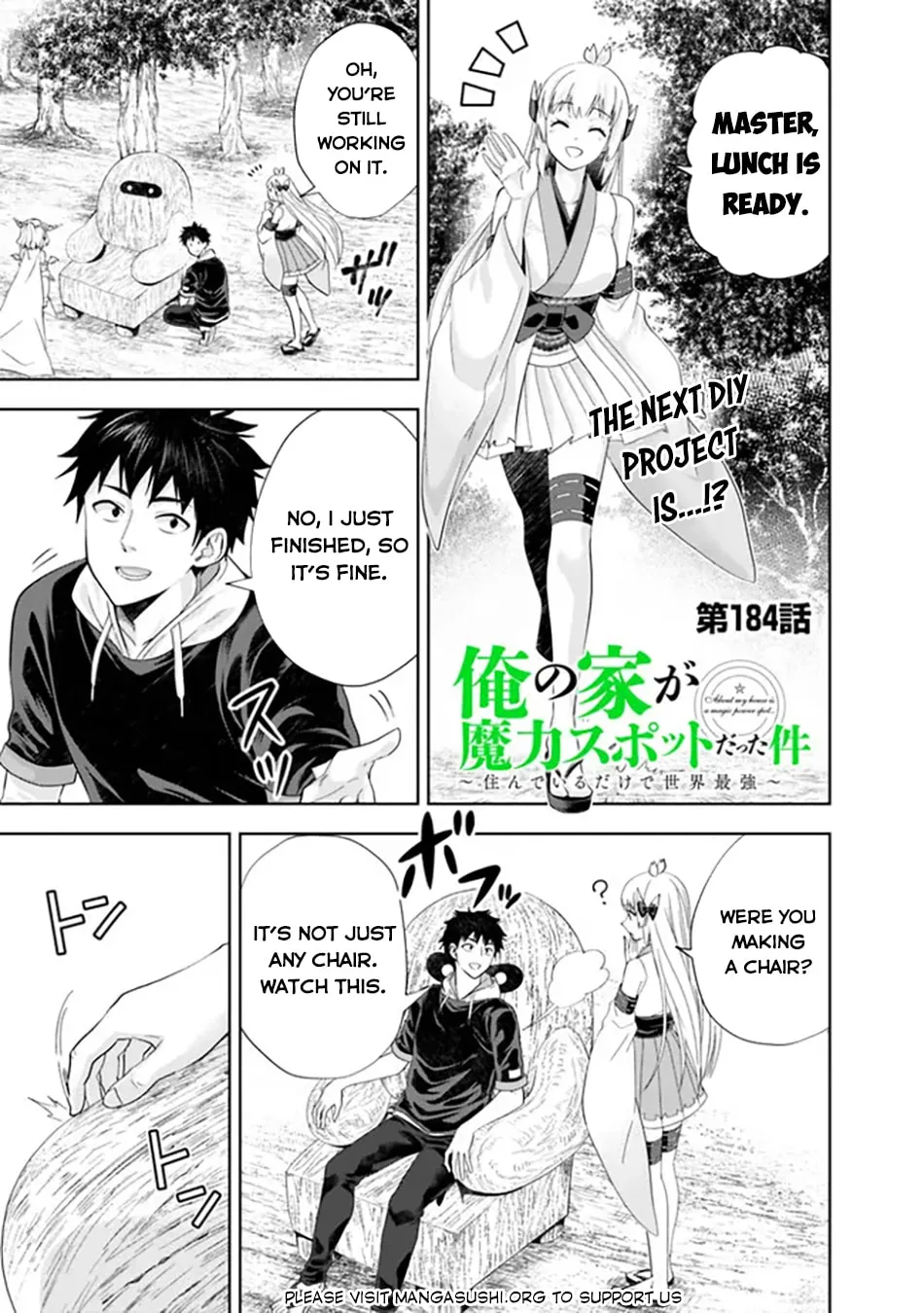 Ore no Ie ga Maryoku Spot datta Ken – Sundeiru dake de Sekai Saikyou Chapter 184 page 3 - 