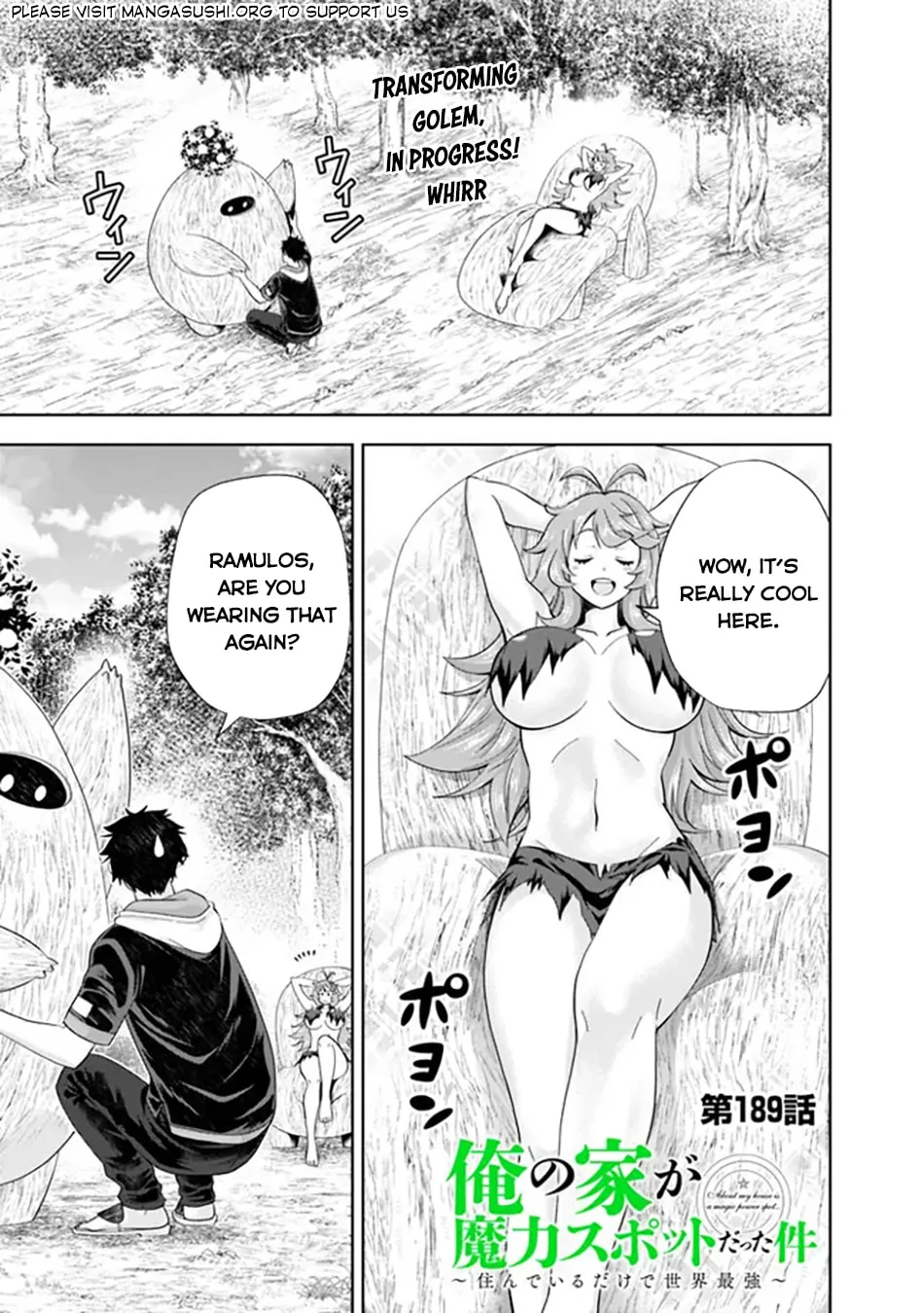 Ore no Ie ga Maryoku Spot datta Ken – Sundeiru dake de Sekai Saikyou Chapter 189 page 3 - 