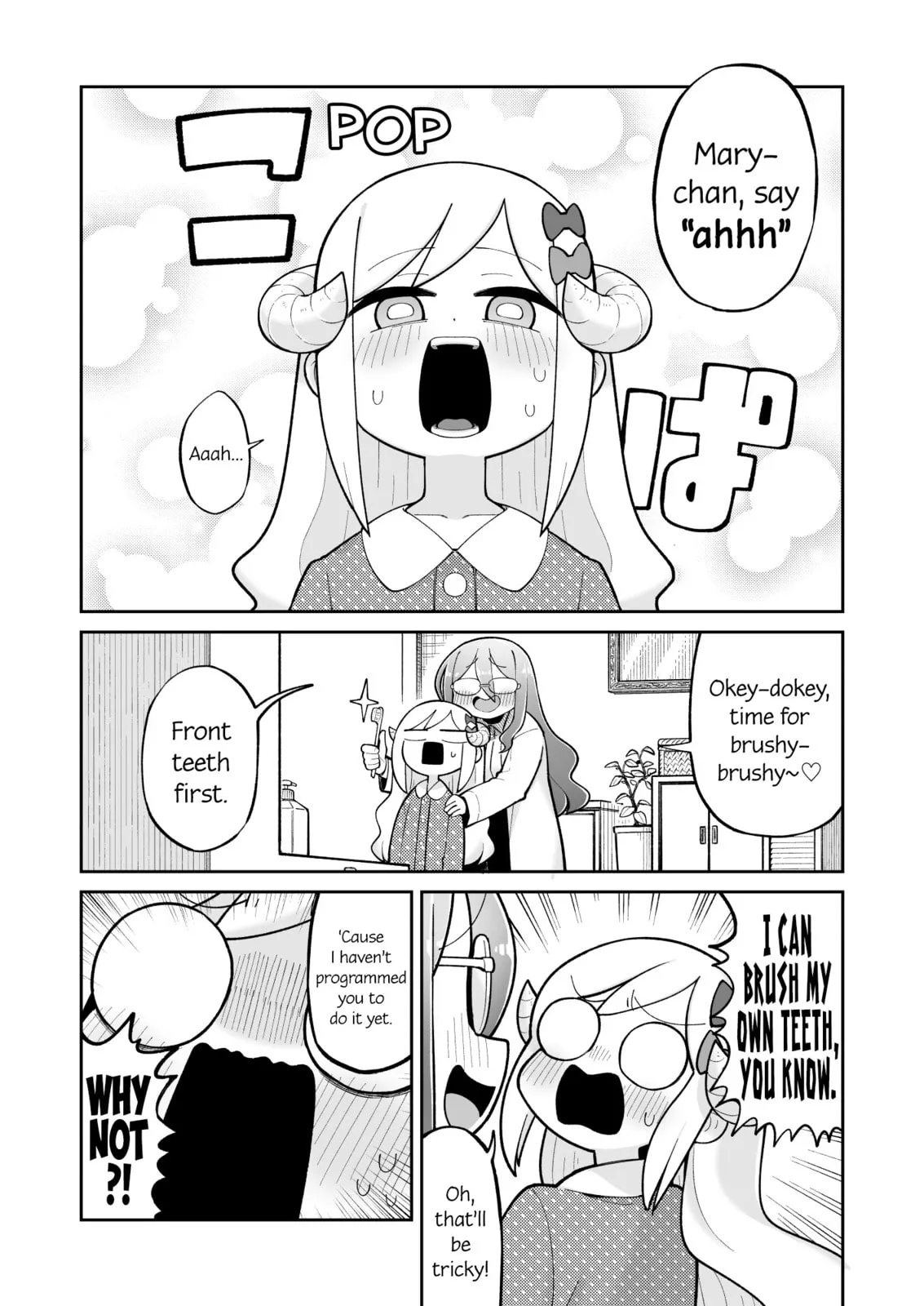 Osana Robot to Abunai Hakase Chapter 11 page 1 - 