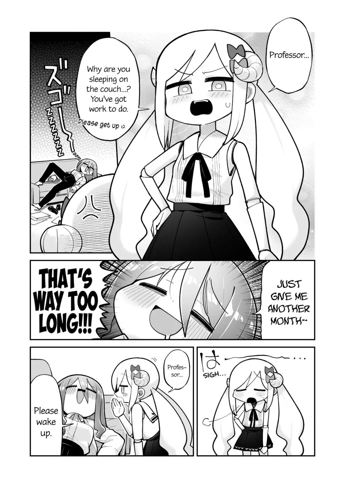Osana Robot to Abunai Hakase Chapter 12 page 1 - 