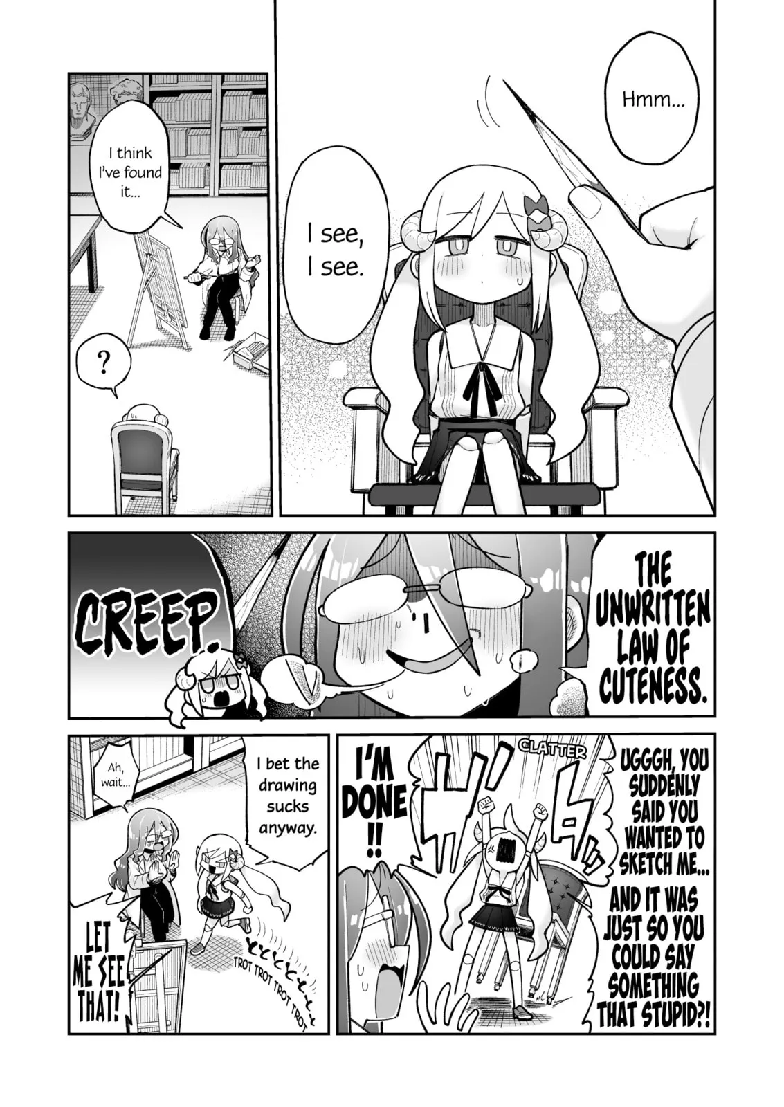 Osana Robot to Abunai Hakase Chapter 14 page 1 - 