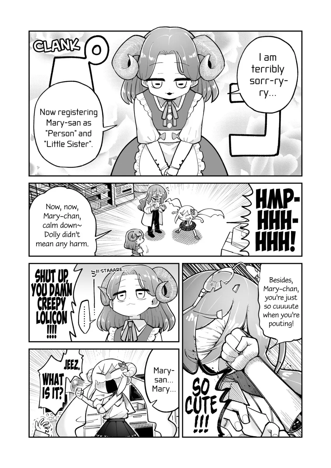 Osana Robot to Abunai Hakase Chapter 21 page 1 - 
