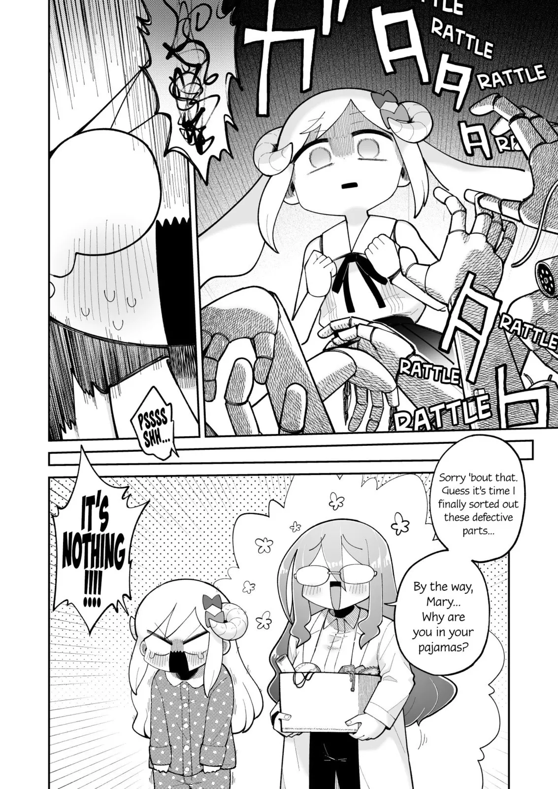 Osana Robot to Abunai Hakase Chapter 27 page 2 - 