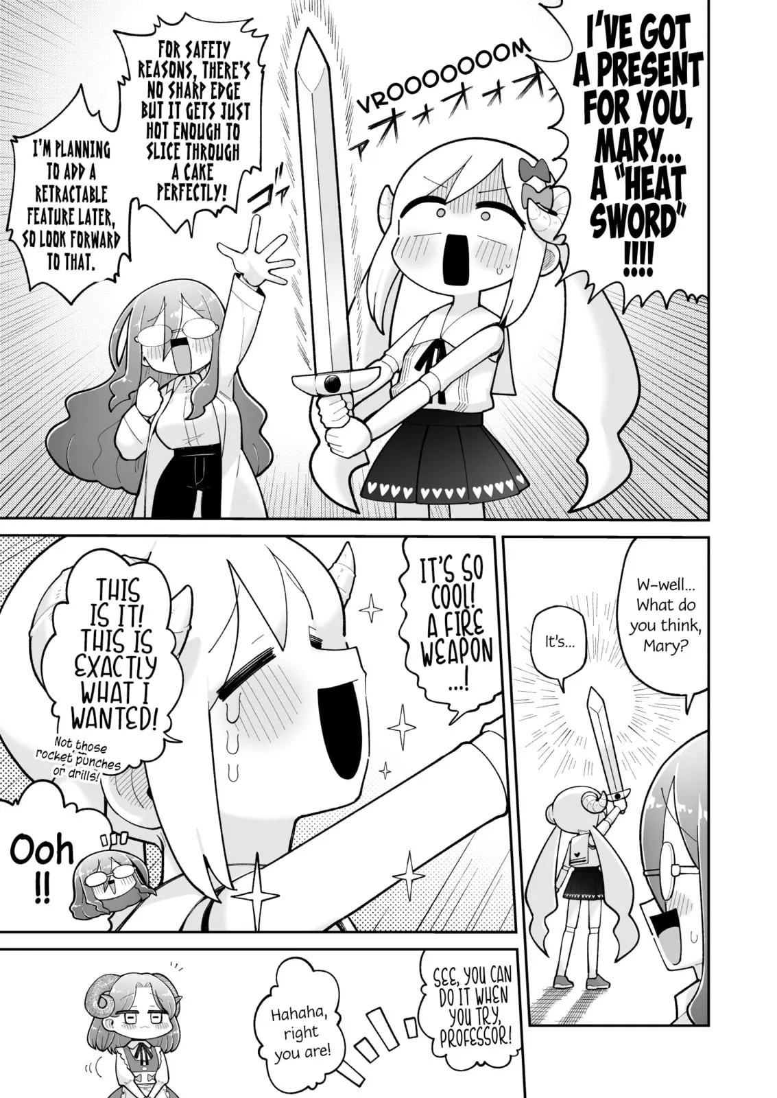 Osana Robot to Abunai Hakase Chapter 30 page 1 - 