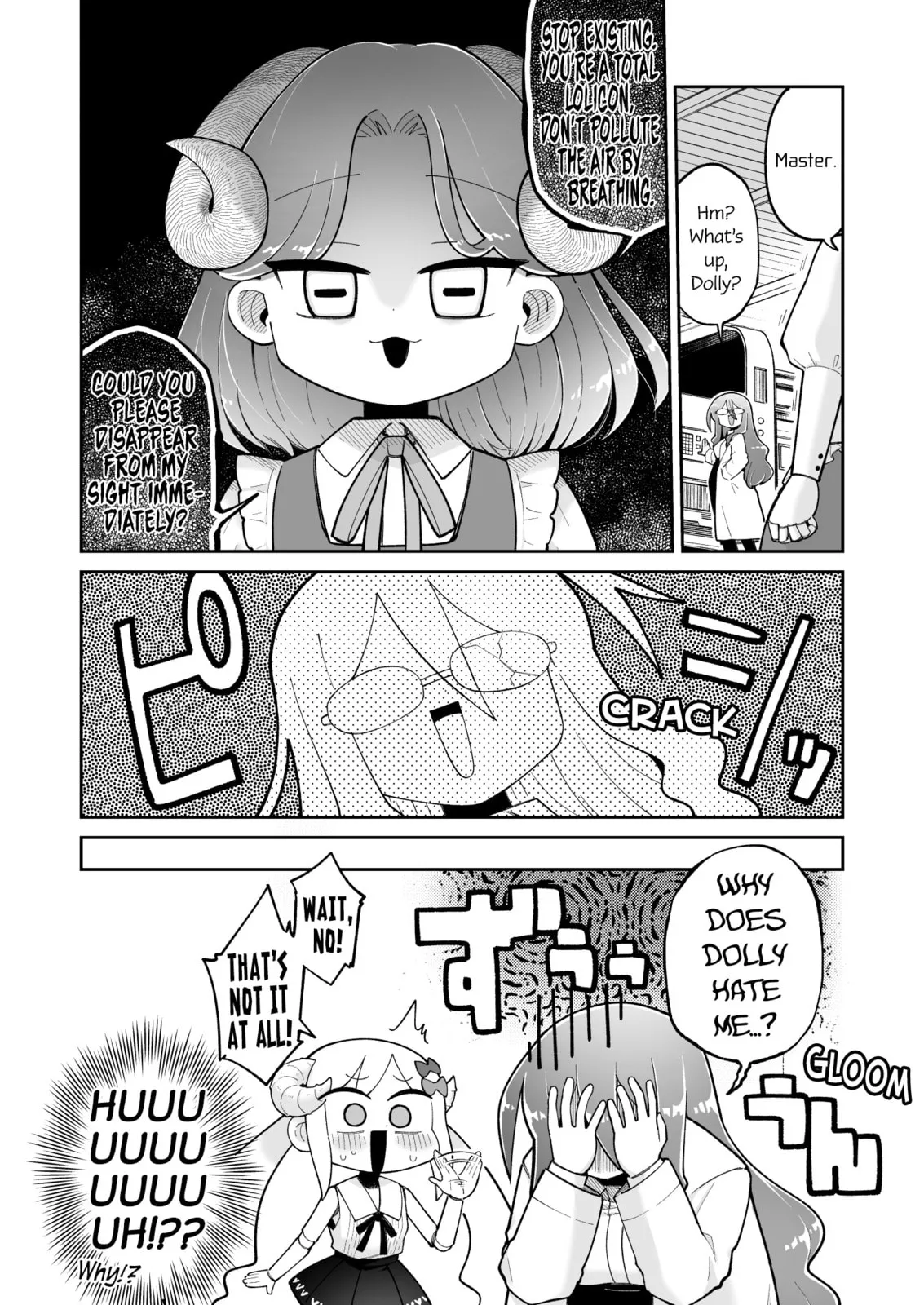 Osana Robot to Abunai Hakase Chapter 33 page 2 - 