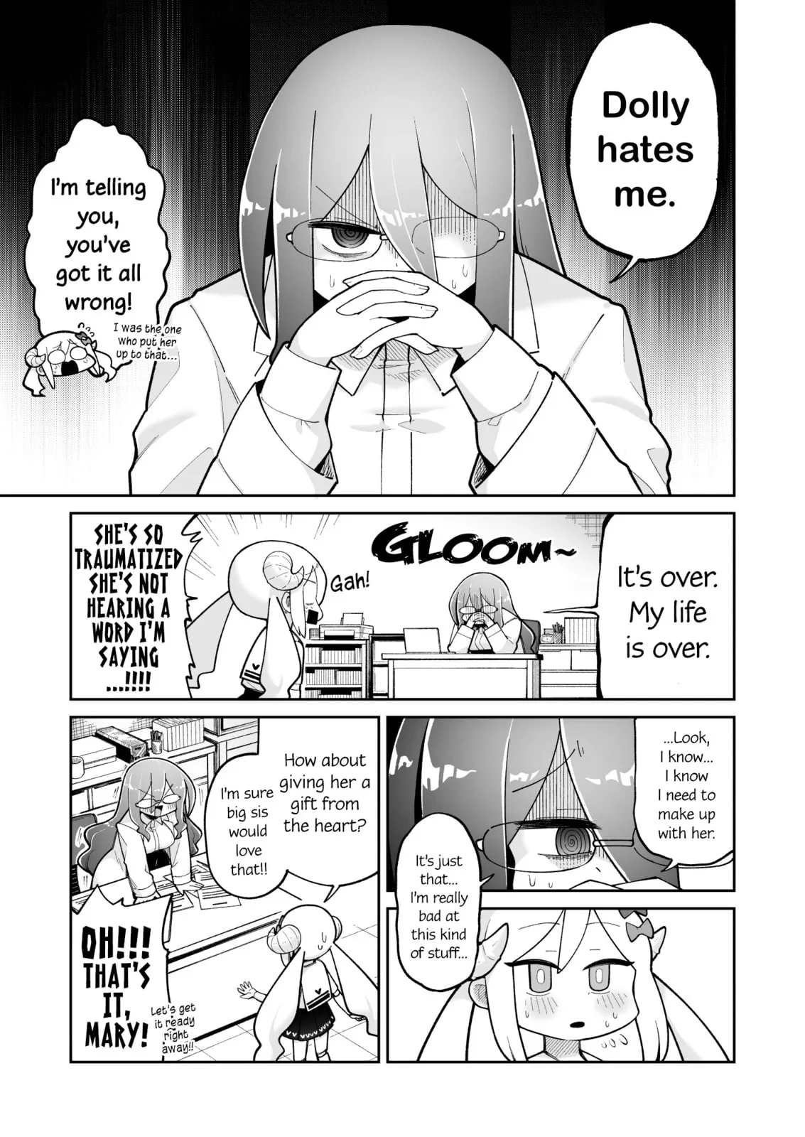 Osana Robot to Abunai Hakase Chapter 34 page 1 - 