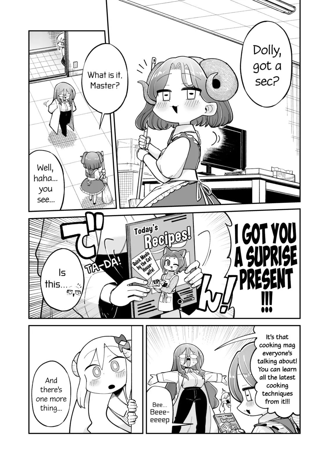 Osana Robot to Abunai Hakase Chapter 35 page 1 - 