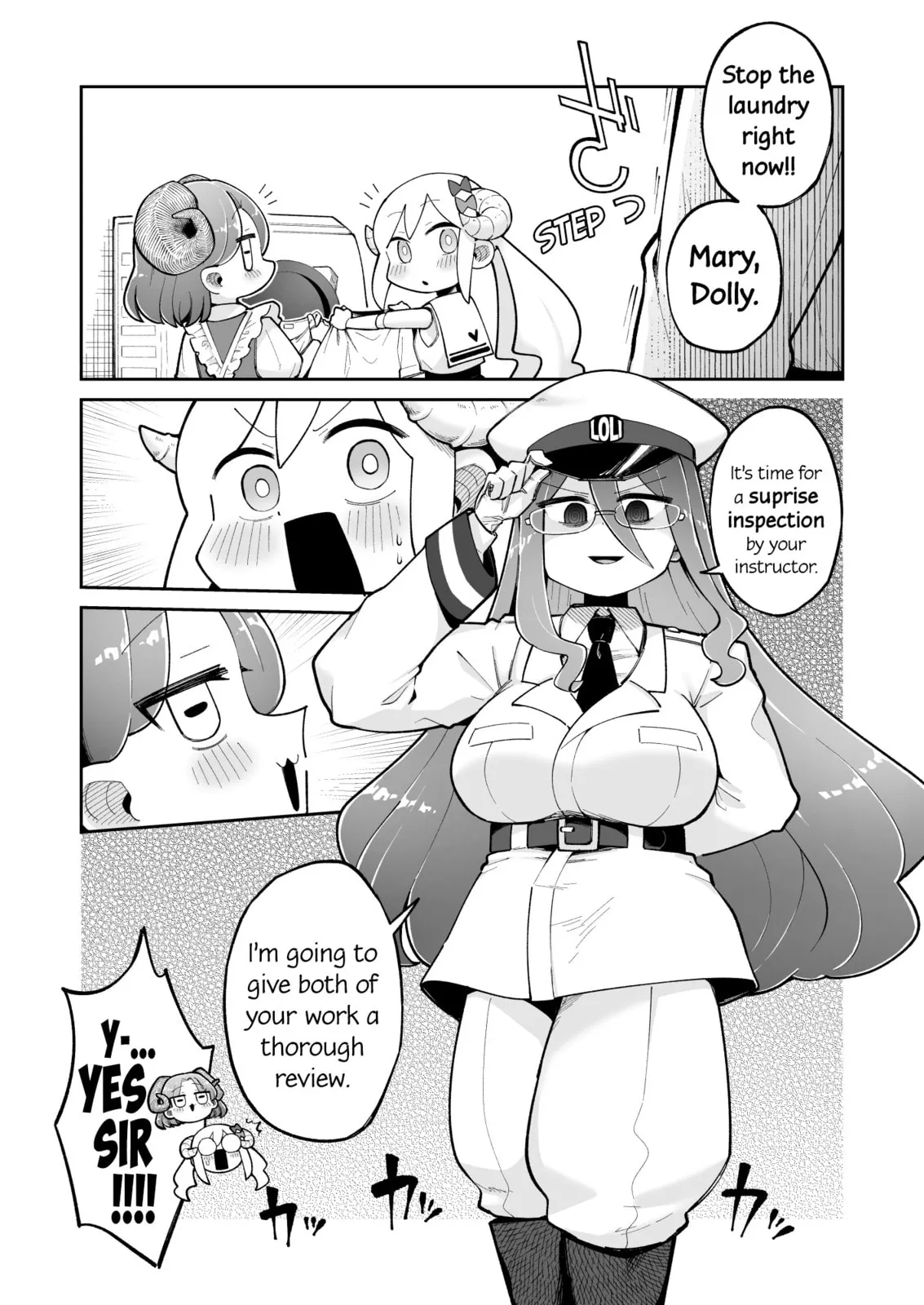 Osana Robot to Abunai Hakase Chapter 37 page 1 - 
