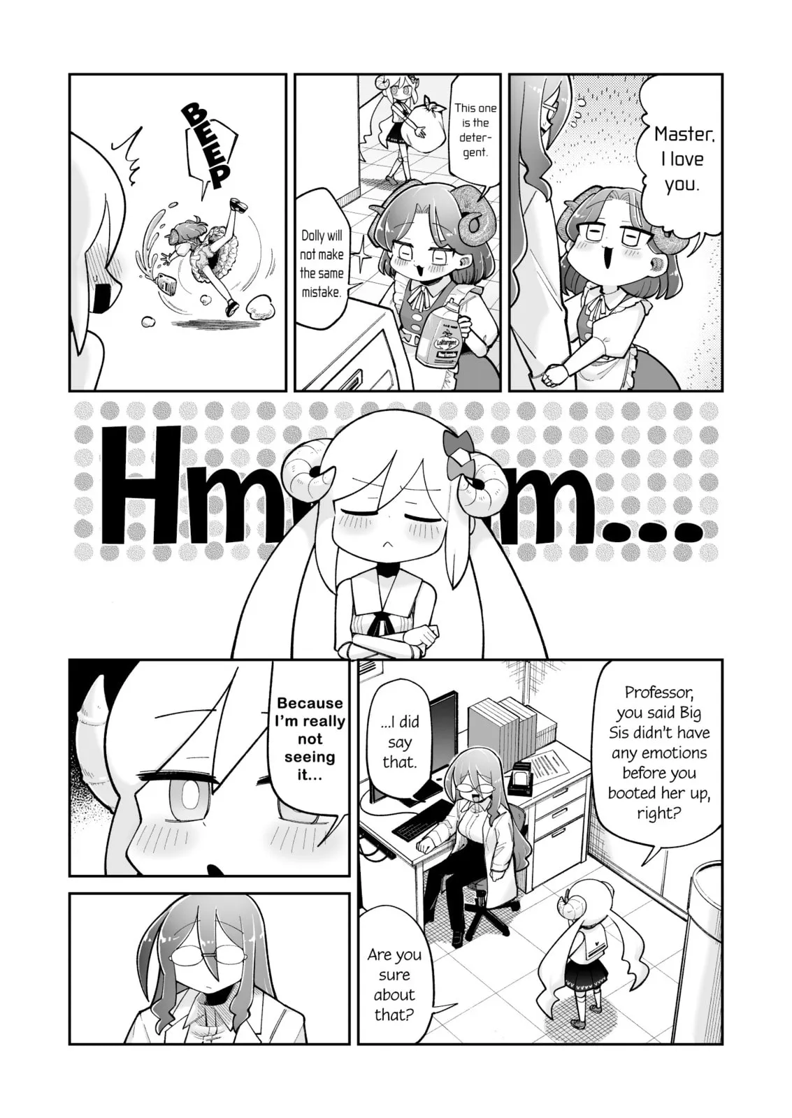 Osana Robot to Abunai Hakase Chapter 40 page 1 - 
