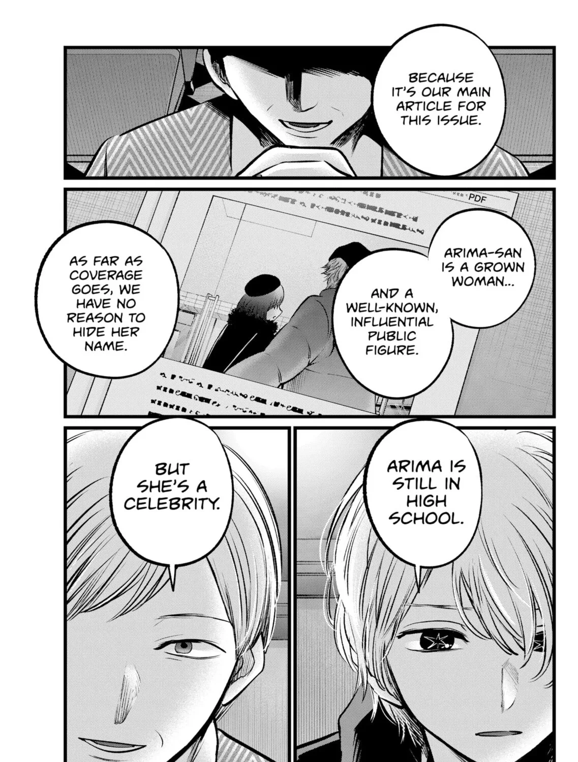 Read [Oshi no Ko] chapter 105 image 12 on Lezhin