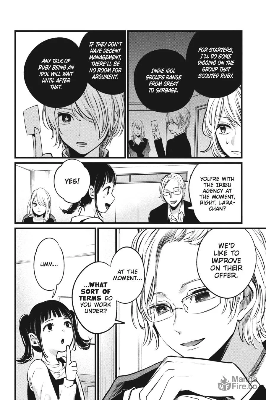 Read [Oshi no Ko] chapter 12 image 9 on Lezhin