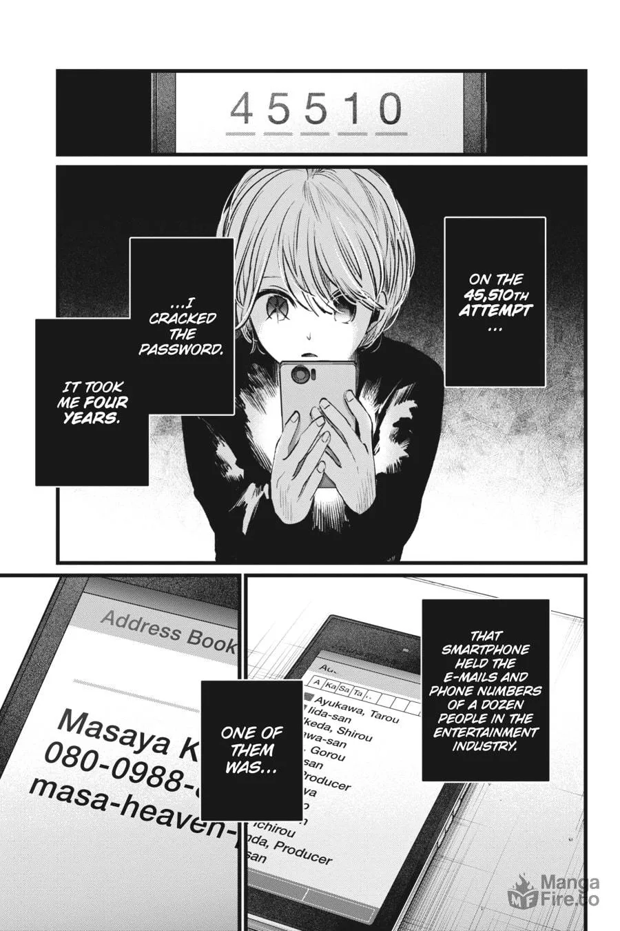 Read [Oshi no Ko] chapter 14 image 14 on Lezhin