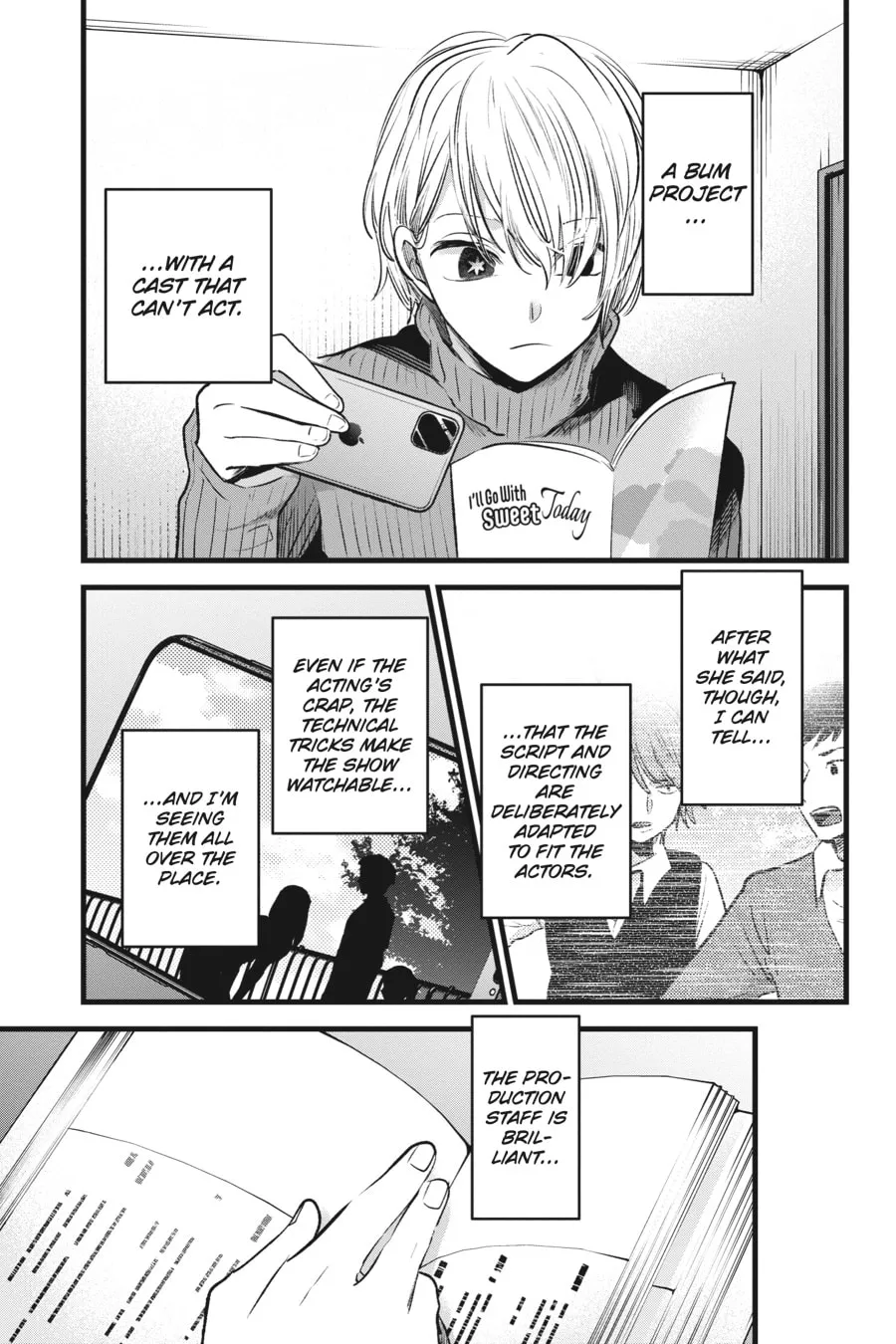Read [Oshi no Ko] chapter 15 image 16 on Lezhin
