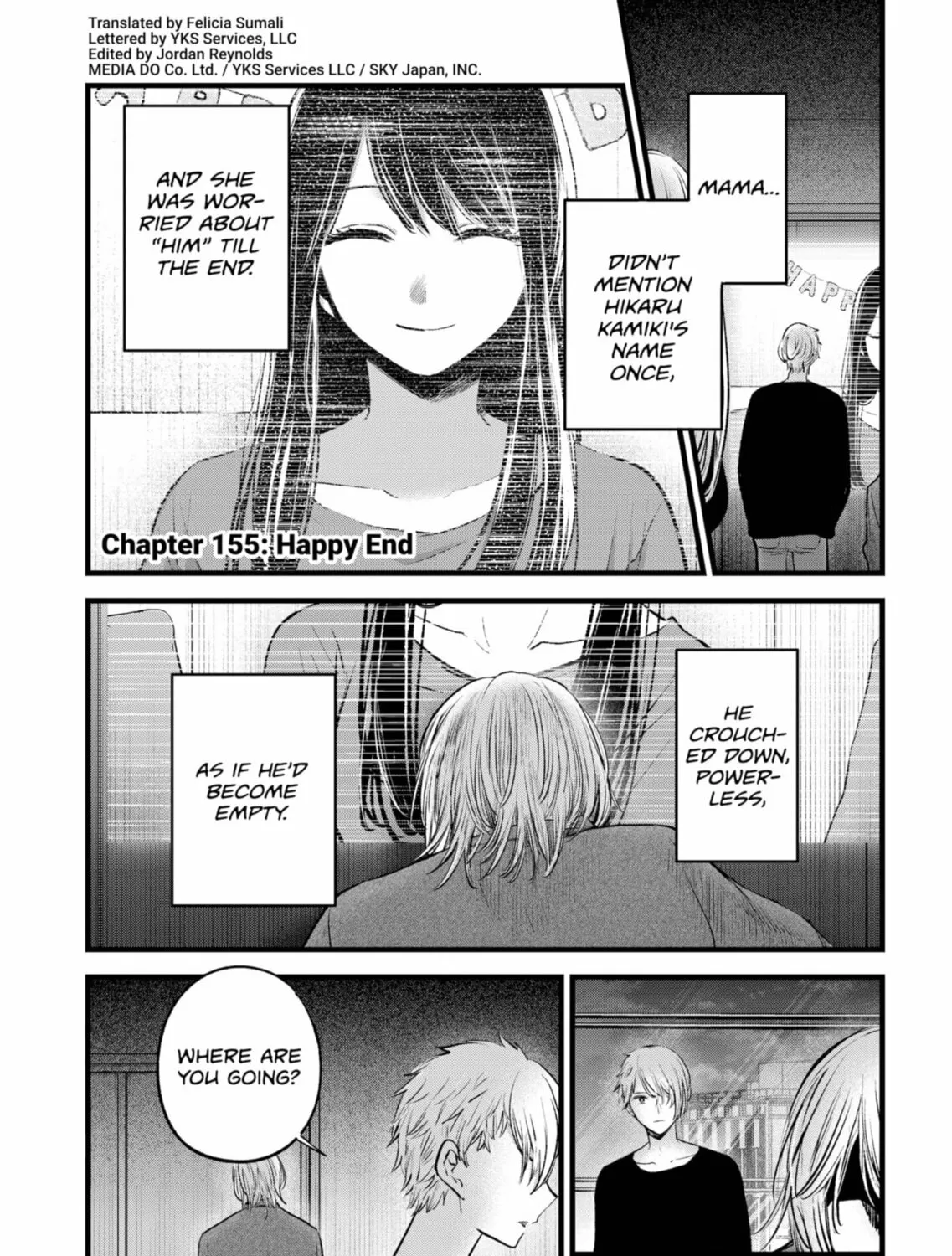 Read [Oshi no Ko] chapter 155 image 2 on Lezhin