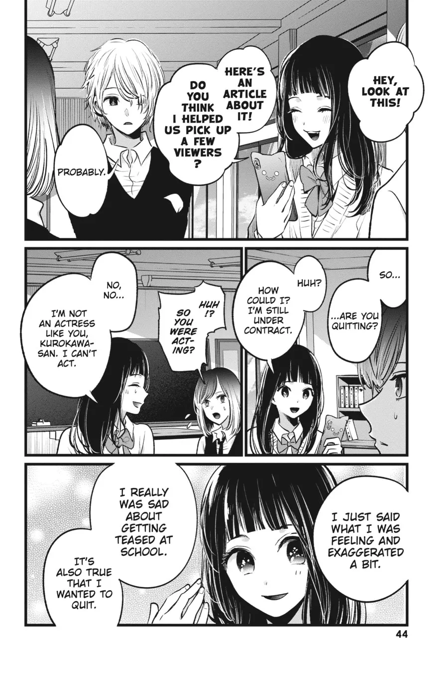 Read [Oshi no Ko] chapter 23 image 3 on Lezhin