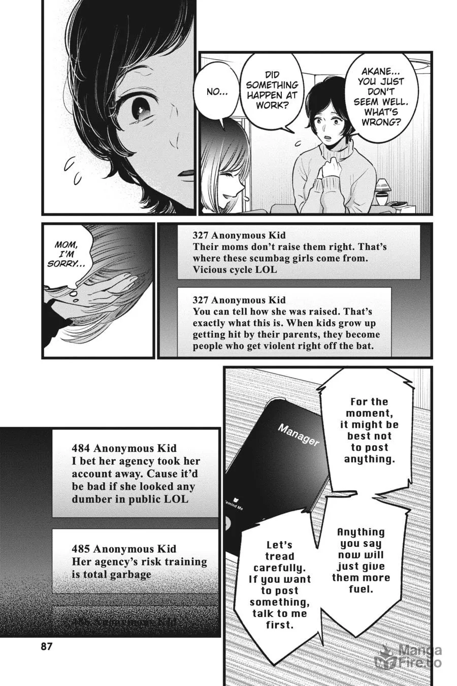 Read [Oshi no Ko] chapter 25 image 8 on Lezhin