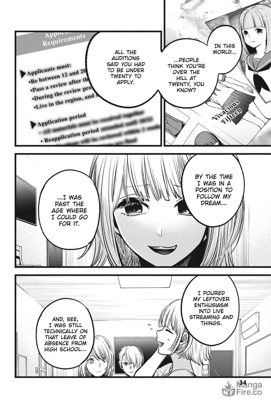 Read [Oshi no Ko] chapter 32 image 11 on Lezhin