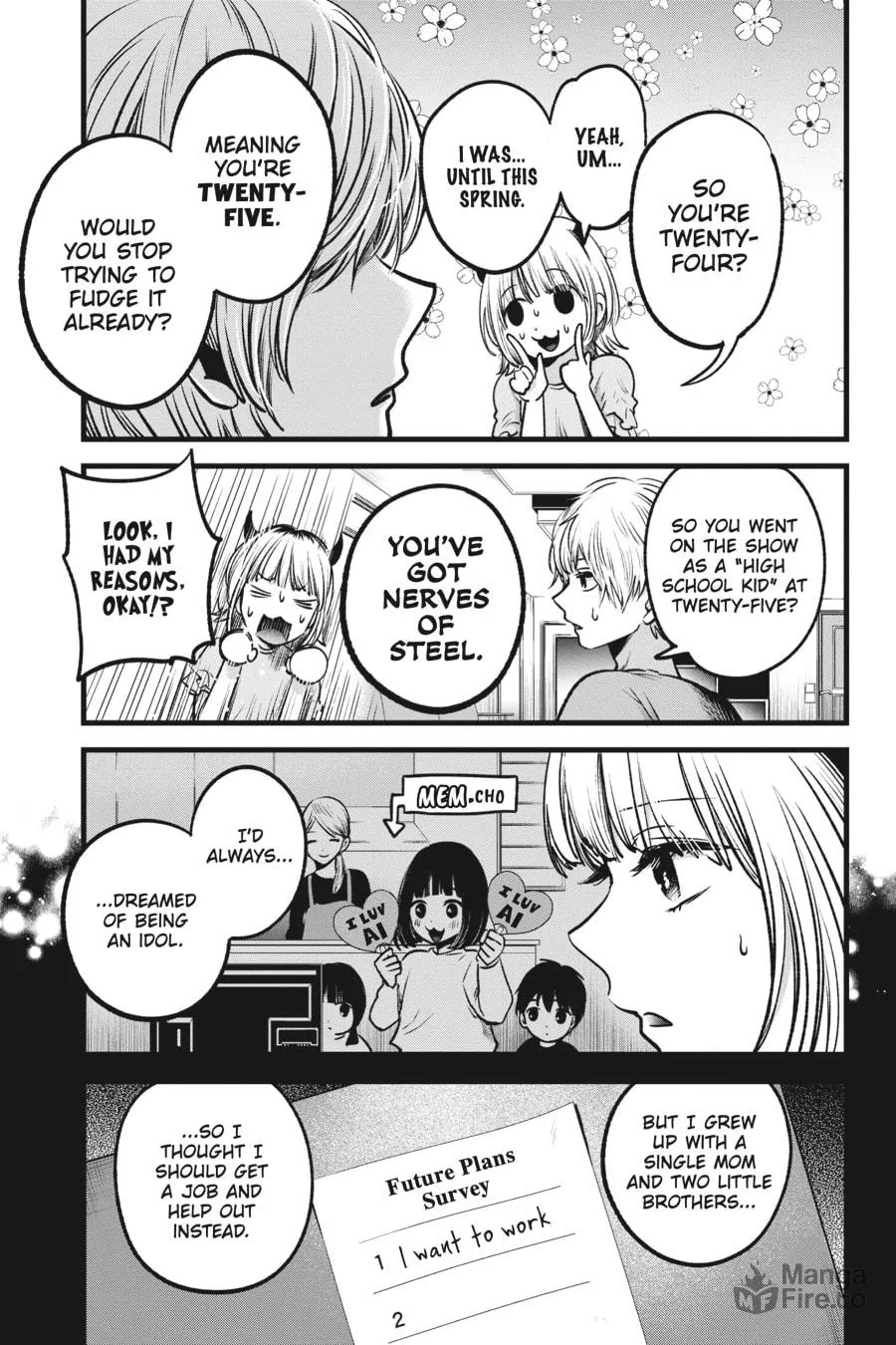 Read [Oshi no Ko] chapter 32 image 8 on Lezhin