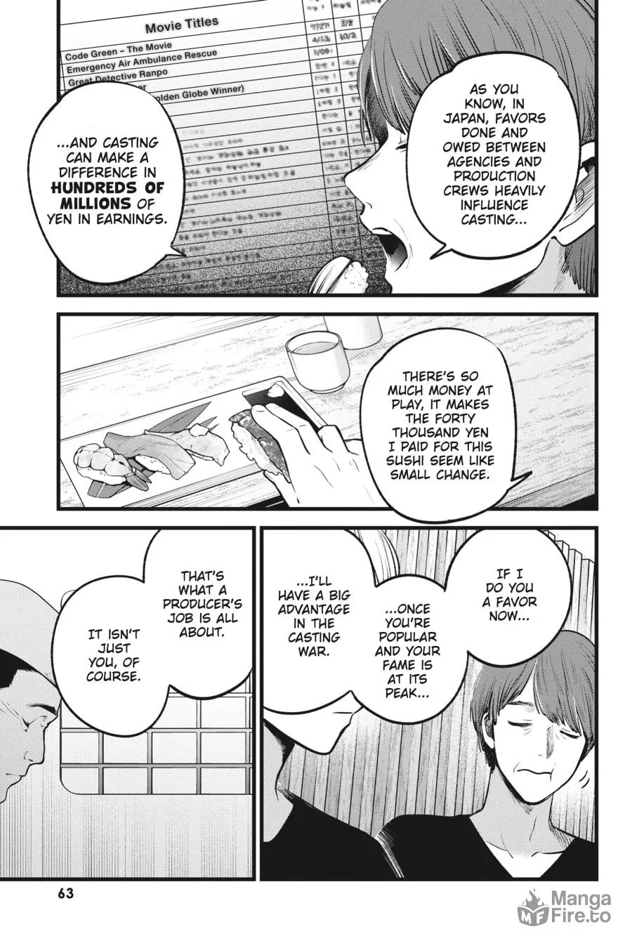 Read [Oshi no Ko] chapter 34 image 2 on Lezhin