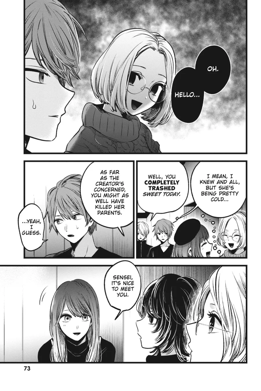Read [Oshi no Ko] chapter 44 image 12 on Lezhin