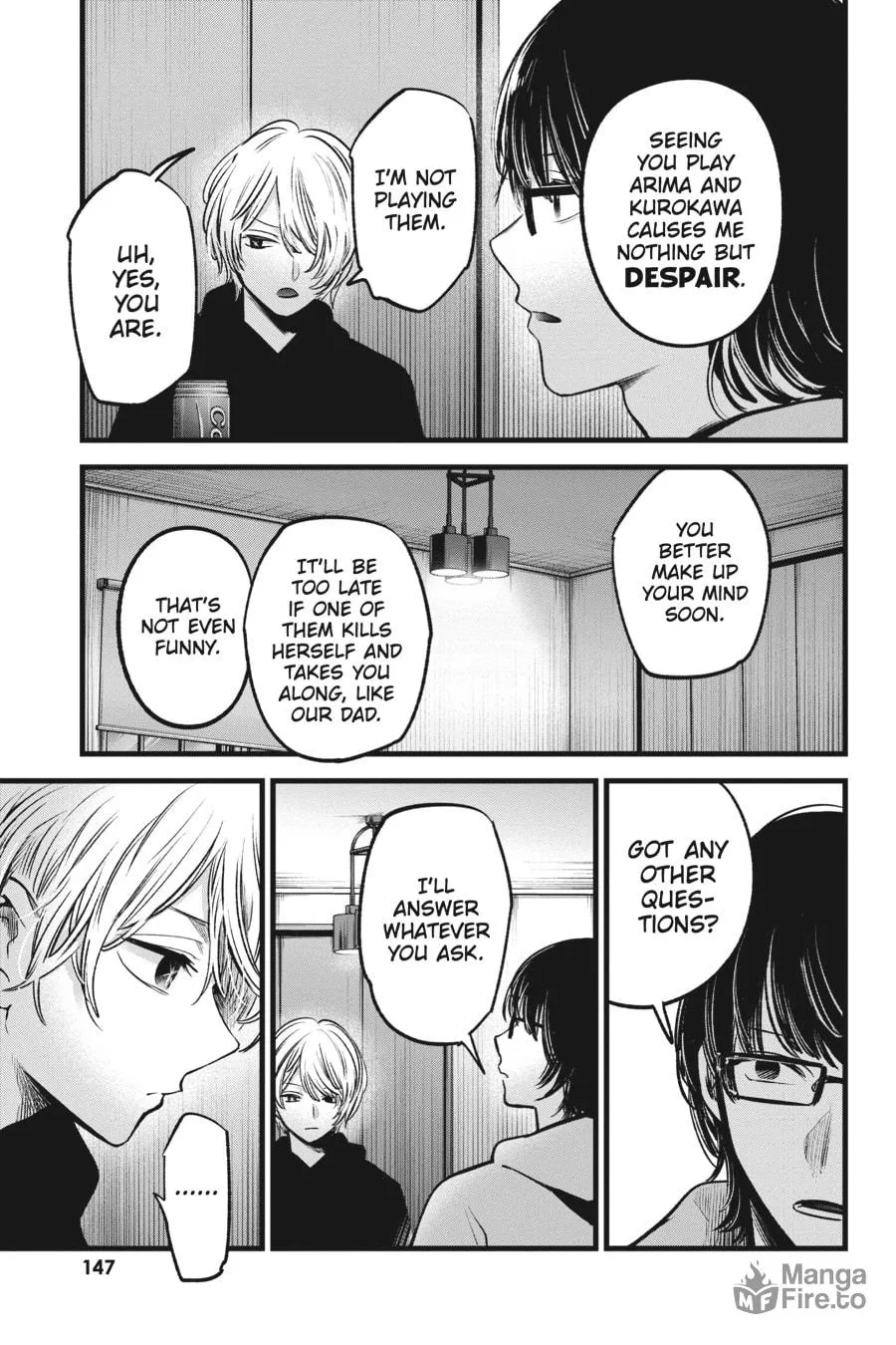 Read [Oshi no Ko] chapter 68 image 8 on Lezhin