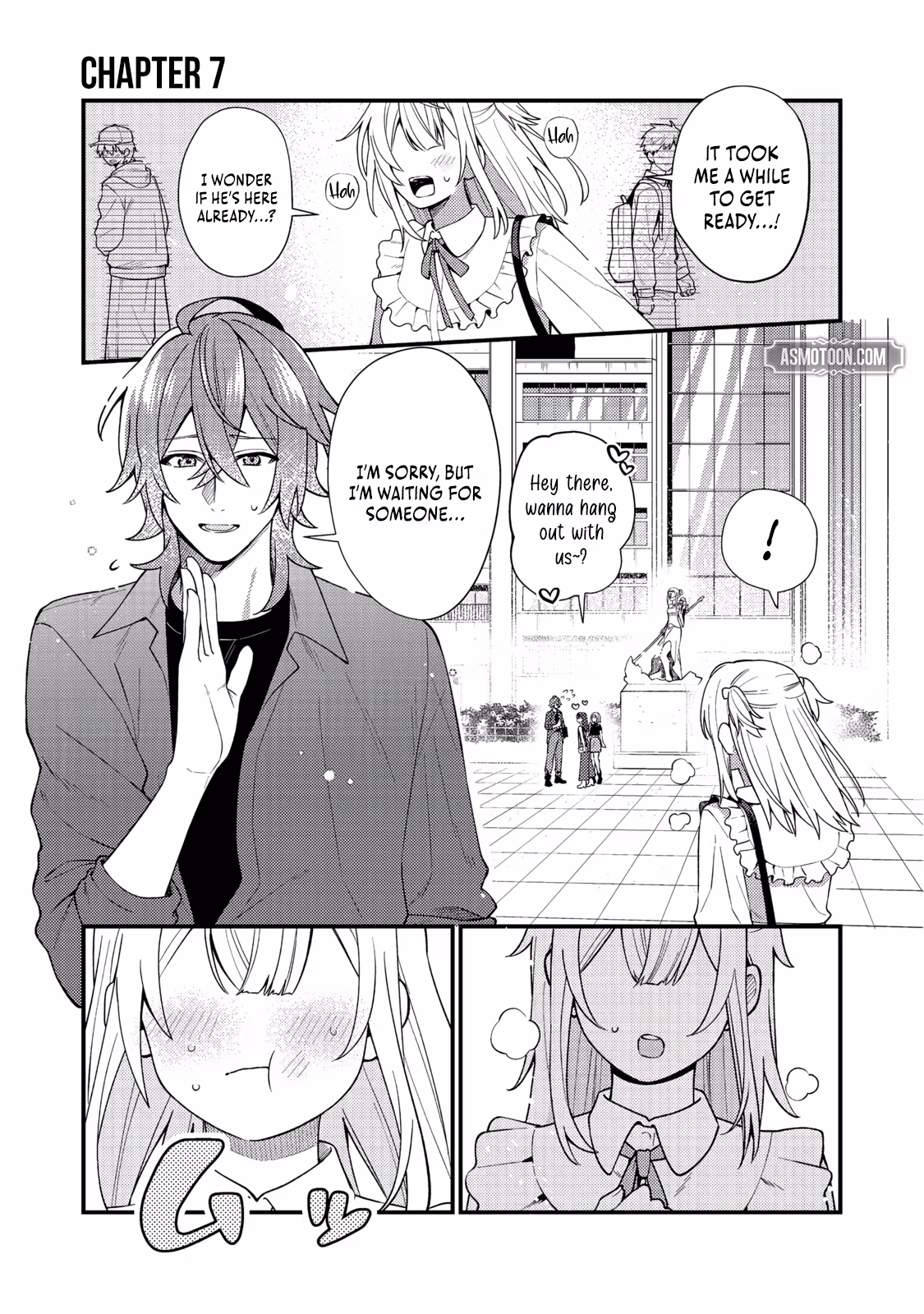 Read Oshi no Teki ni Natta node @comic chapter 7 image 1 on Lezhin