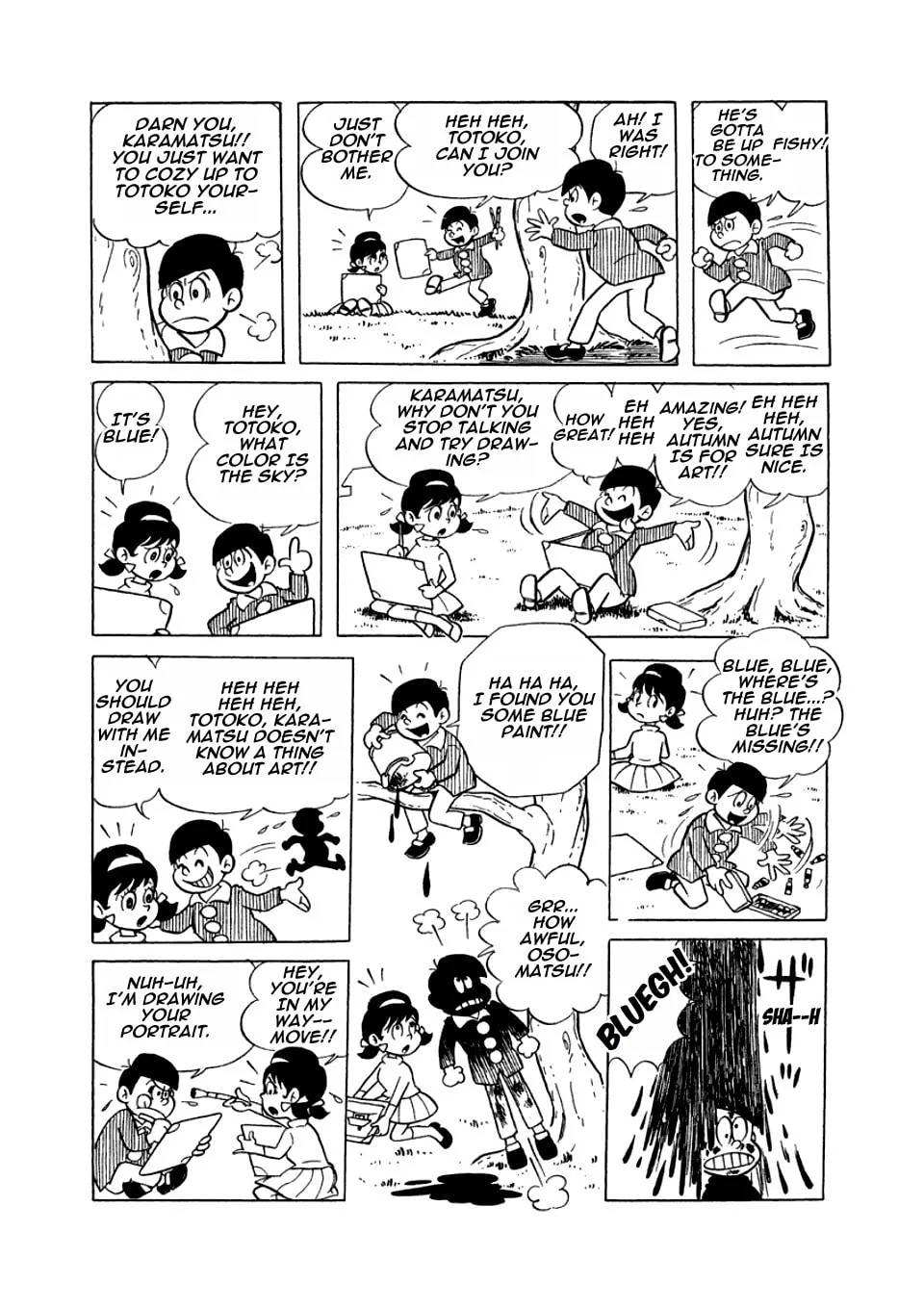 Read Osomatsu-kun chapter 13 image 1 on Lezhin