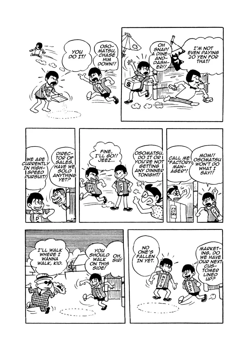 Read Osomatsu-kun chapter 15 image 6 on Lezhin