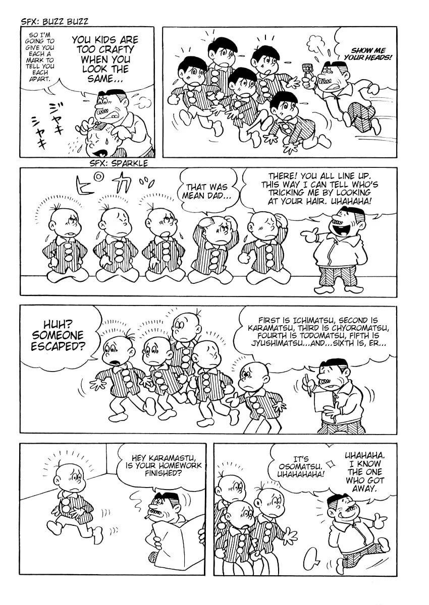 Read Osomatsu-kun chapter 2 image 3 on Lezhin