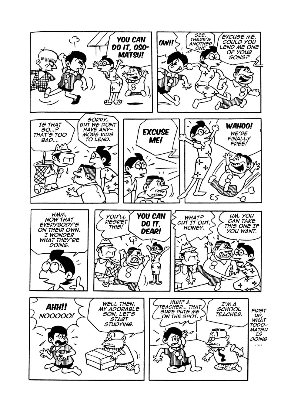 Read Osomatsu-kun chapter 5 image 3 on Lezhin