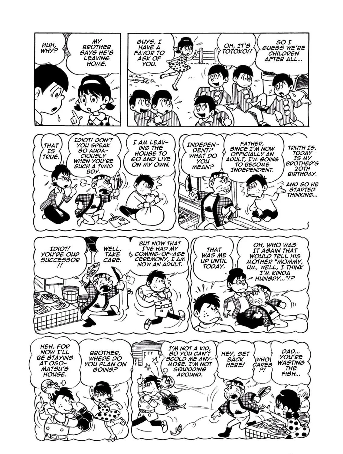 Read Osomatsu-kun chapter 7 image 10 on Lezhin