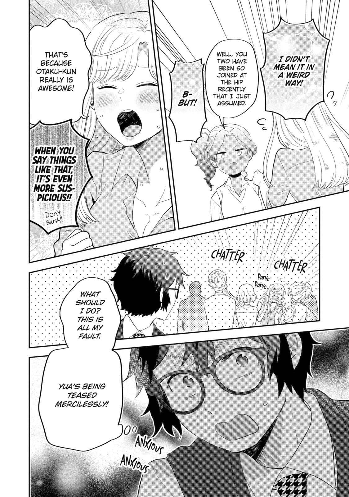 Read Otaku x Gal chapter 12.2 image 1 on Lezhin