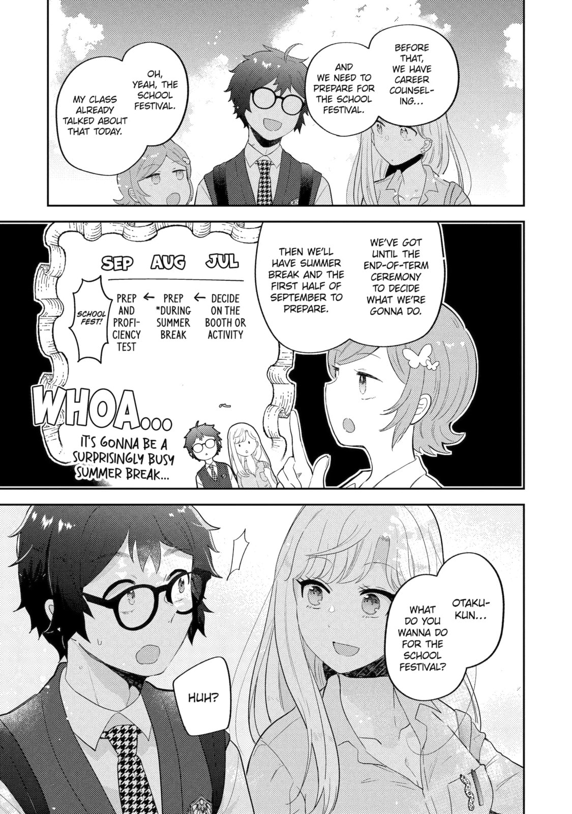 Read Otaku x Gal chapter 13.1 image 6 on Lezhin