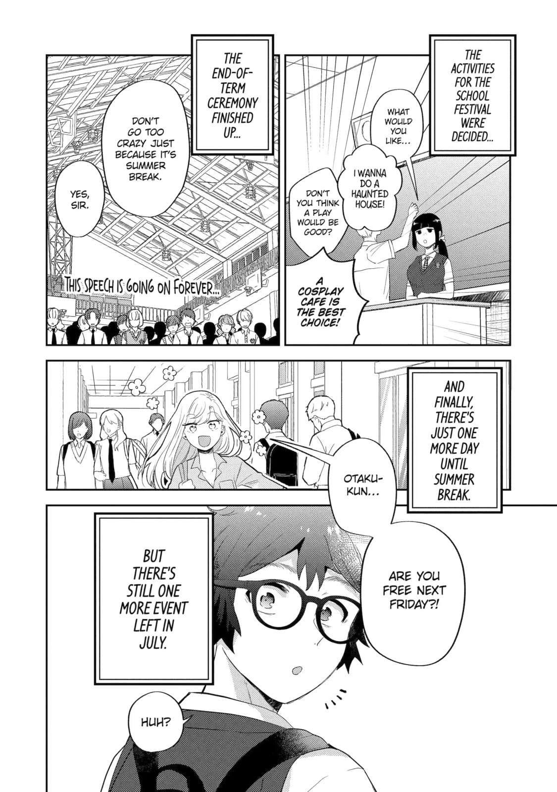 Read Otaku x Gal chapter 13.1 image 9 on Lezhin