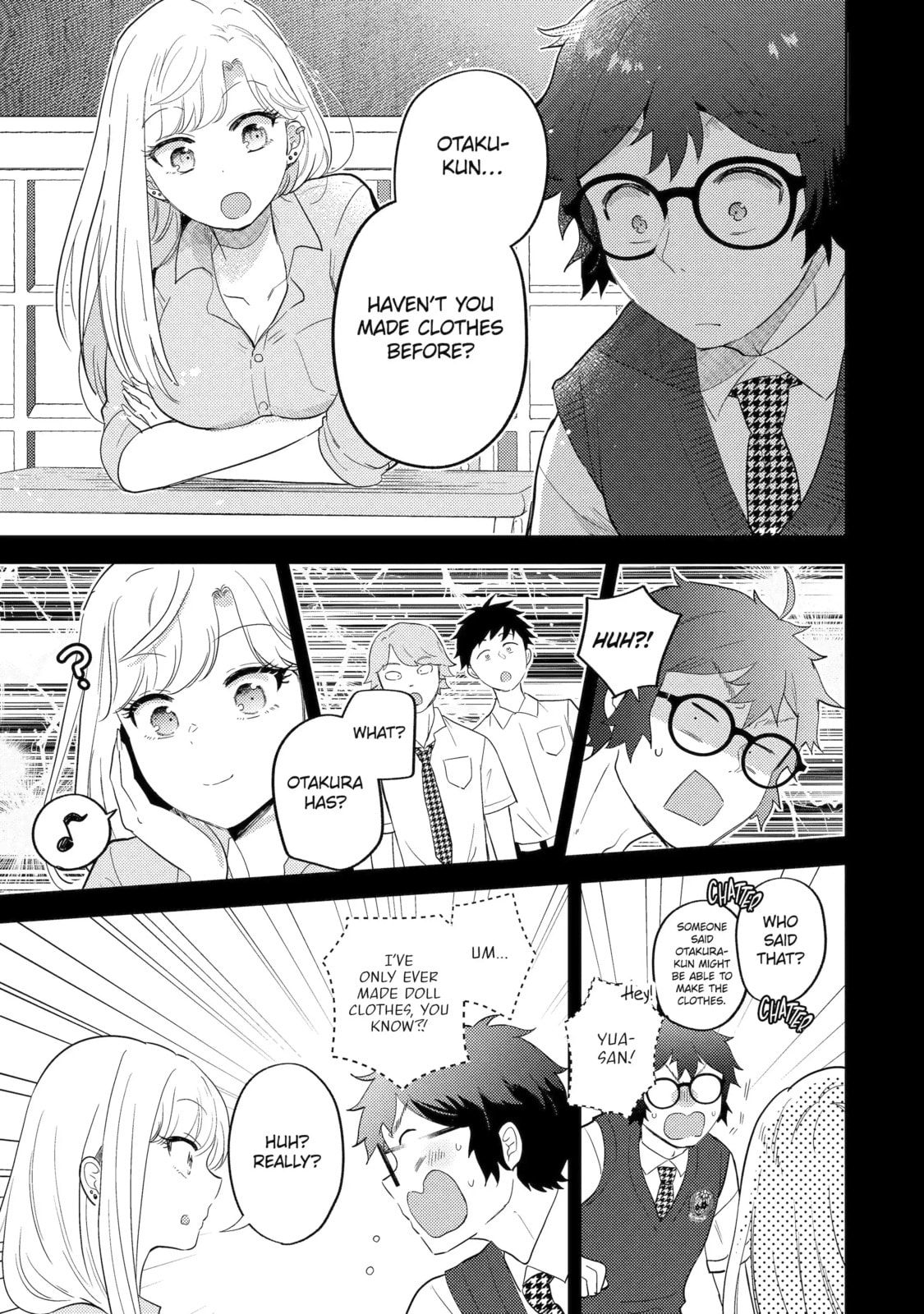 Read Otaku x Gal chapter 14.1 image 6 on Lezhin