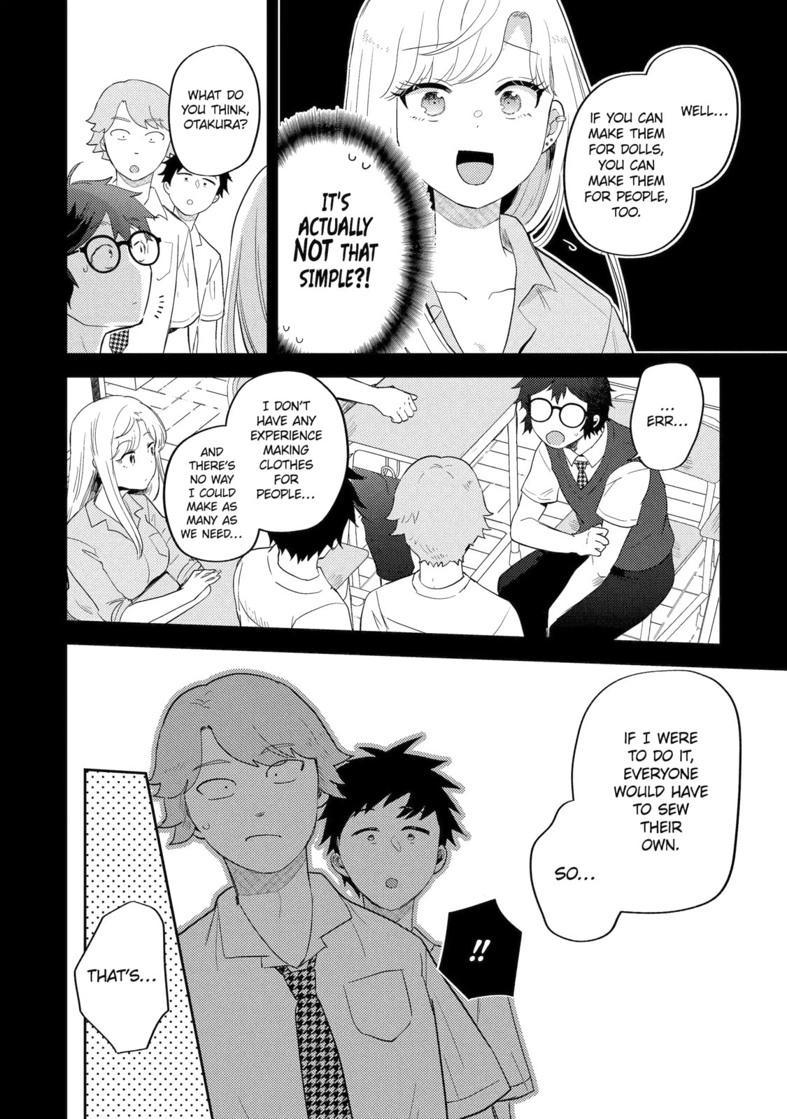 Read Otaku x Gal chapter 14.1 image 7 on Lezhin