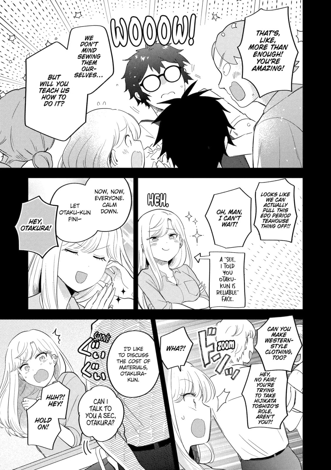 Read Otaku x Gal chapter 14.1 image 8 on Lezhin